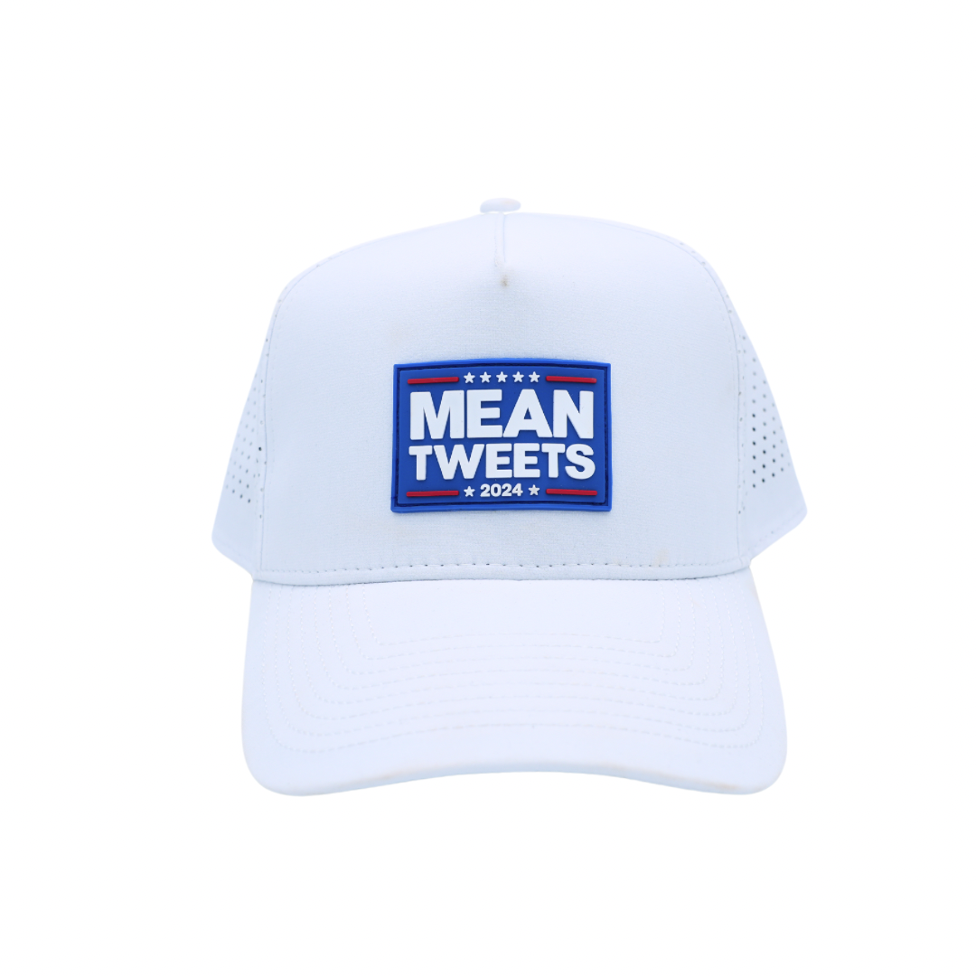 "Mean Tweets" 2024 Hydro Cap with White Cord | Unisex