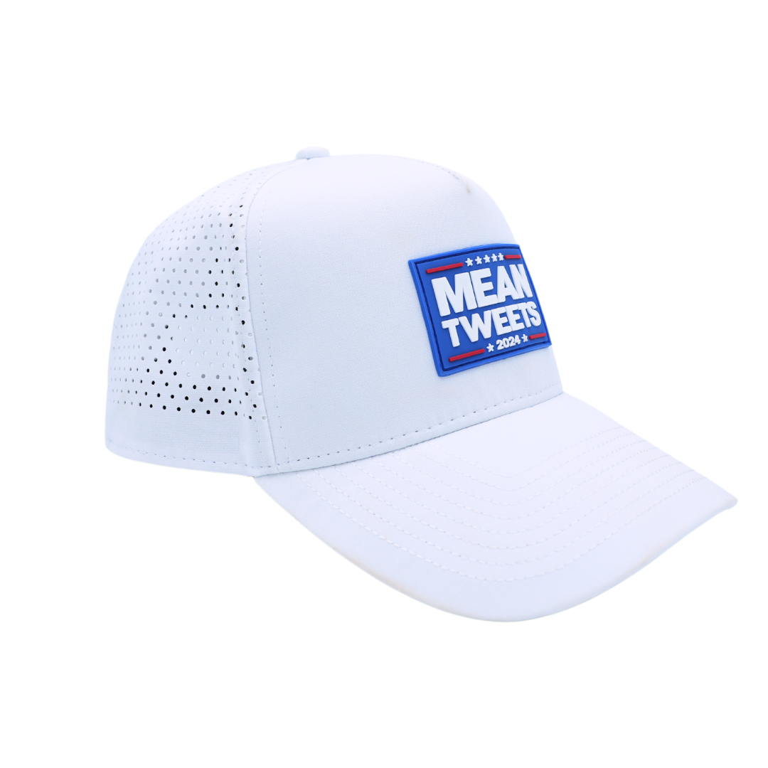 "Mean Tweets" 2024 Hydro Cap with White Cord | Unisex